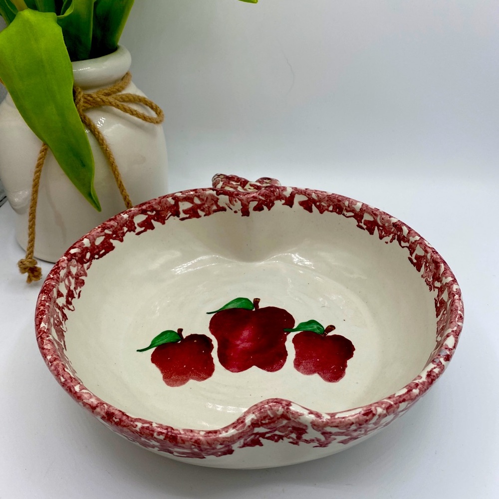 NEHER 1995 CLAY IN MOTION POTTERY DISH SPONGEWARE